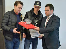 Den ersten Platz erzielten die BWL-Studenten Elias Jaensch und Nicolai Griestock.
