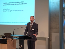 Dr. Raoul Klinger, Direktor Forschung der Fraunhofer-Gesellschaft
