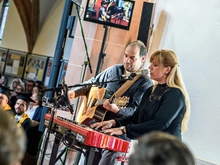 Musizieren preisverdächtig: Duo &gt;Janna&lt; aus Erfurt.