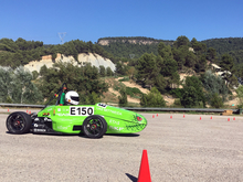 Platz 2 bei dem Rennen in Andorra 2018: elCobra überzeugte auf dem Parcmotor de Castellolí.
