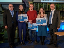 Neben Stefanie Walter erreichten Marika Kaden und Theo Pflug den zweiten bzw. dritten Platz.