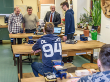 Das neue Werkzeug soll das Ganztagsangebot des Städtischen Gymnasiums bereichern und auch schon Schülern ab Klasse 5 zeigen, was moderne Werkzeuge können.