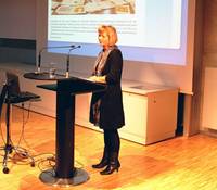 Sylvia Bäßler, Kanzerlin der Hochschule schloss die Veranstaltung mit dem Dank der Autorinnen an alle Helfer.
