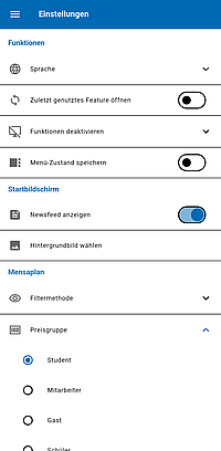 Screenshot Einstellungen (Farbschemenwahl)
