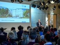 Willkommen in der Hochschulstadt! Oberbürgermeister Ralf Schreiber ist überzeugt von den Vorteilen eines Studiums in Mittweida.