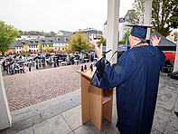 Prof. Dr. Ludwig Hilmer, Rektor der Hochschule Mittweida