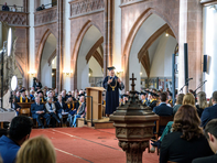 Letzter offizieller Satz: &quot;Sie sind entlassen, machen Sie es gut!&quot;