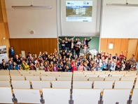 Fast einhundert Kinder waren bei der KinderUni.