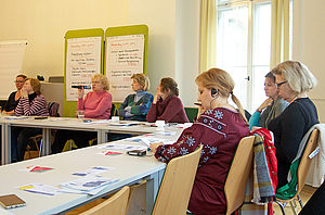 Ukrainische und sächsische Lehrende beim Hochschuldidaktischen Fachtag in Leipzig