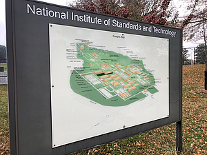 Gebäudeplan National Institute of Standards and Technology