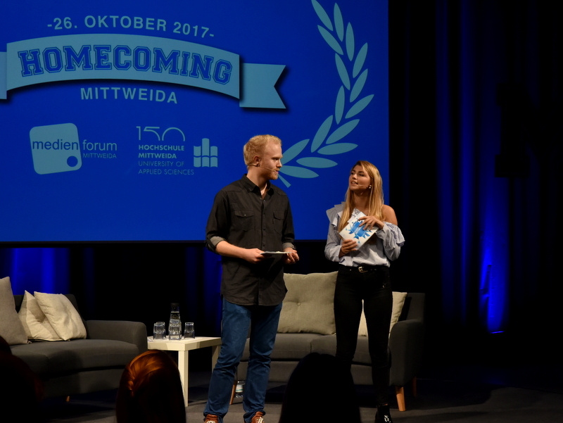 Lars Rösler und Franziska Hellriegel sind die Moderatoren des Medienforums 2017.