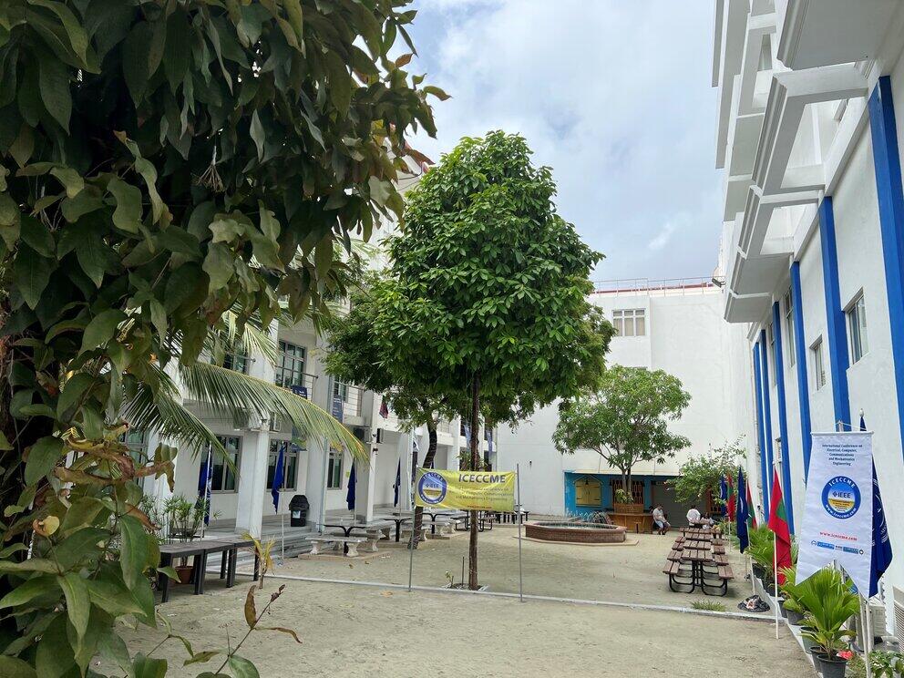 Blick in einen Innenhof