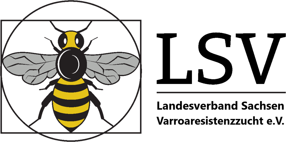Logo des Landesverbandes Sachsen Varroaresistenzzucht e.V.