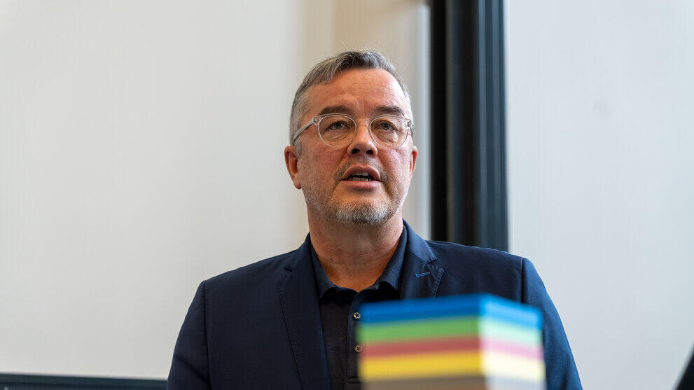 Männlicher Redner