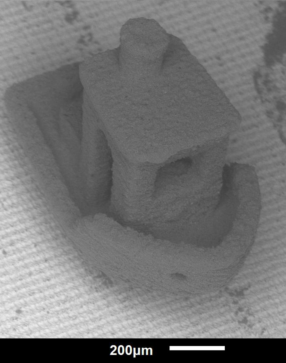 Mikroskopische Aufnahme eines Bauteils