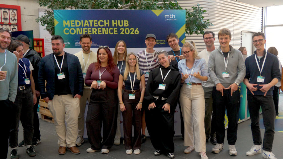 MediaTech Hub Conference - Gruppenbild Studierende